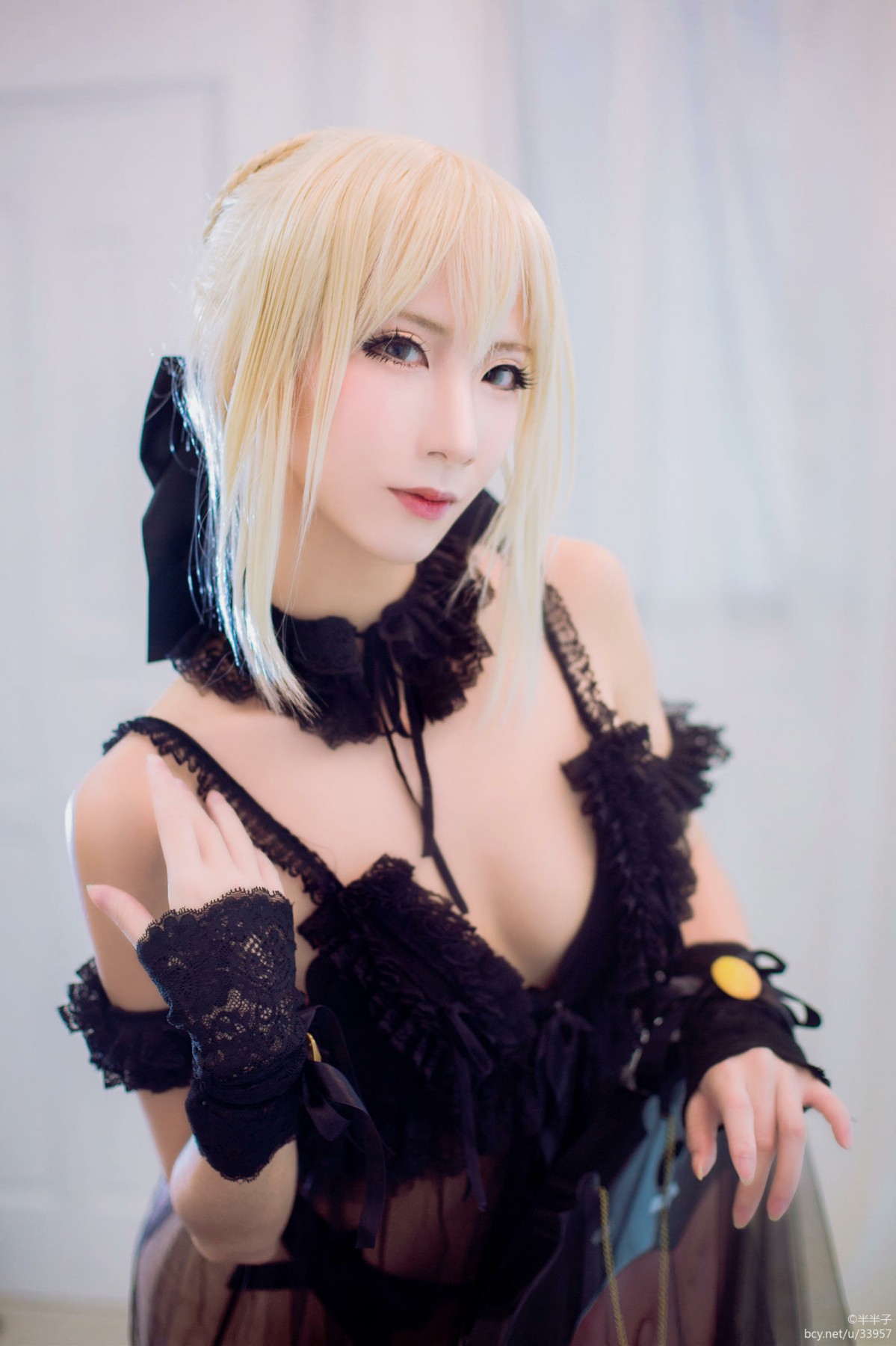 [Cosplay]半半子 - 黑化Saber