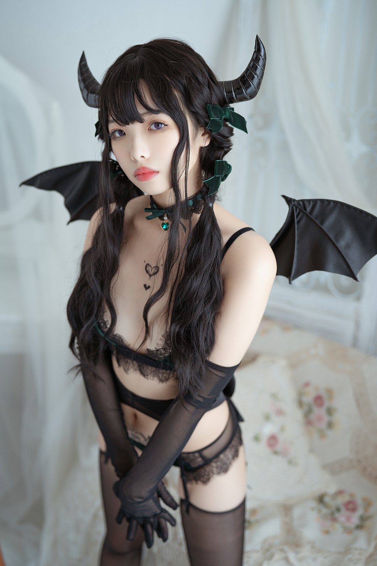 [Cosplay]雯妹不讲道理 - 魅魔本 Proud devil