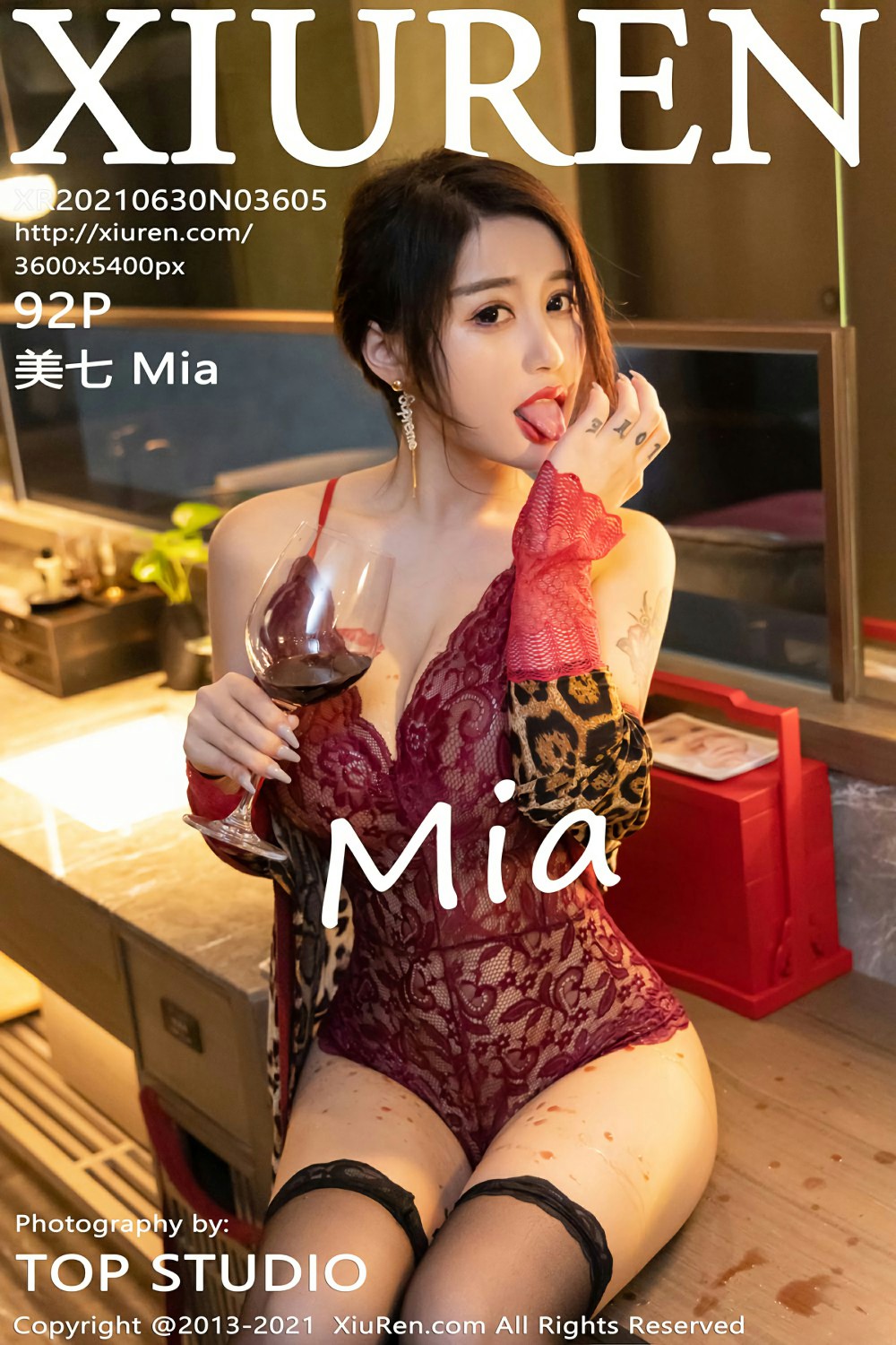 [XiuRen秀人网] 2021.06.30 No.3605 美七 Mia