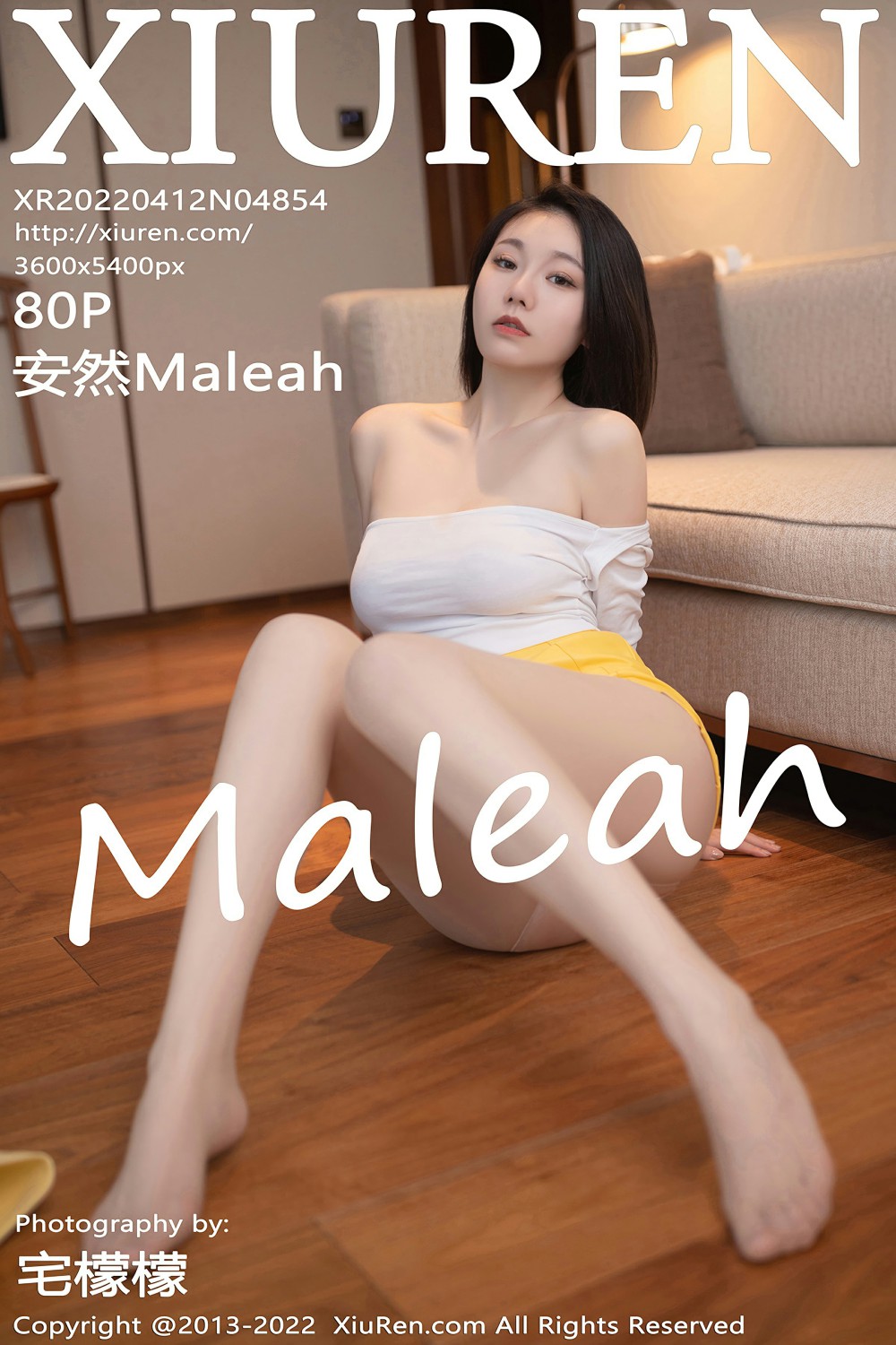 [XiuRen秀人网] 2022.04.12 No.4854 <strong>安然Maleah</strong>